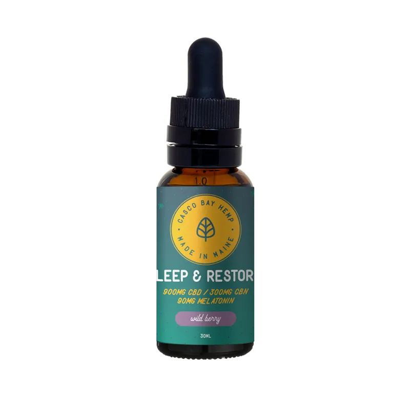 Sleep & Restore - CBD 900mg + CBN 300mg + Melatonina 90mg - 3%